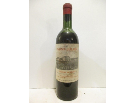 Vinho Tinto CHÂTEAU DU GLANA 1957 (75 cl - 1 unidade)
