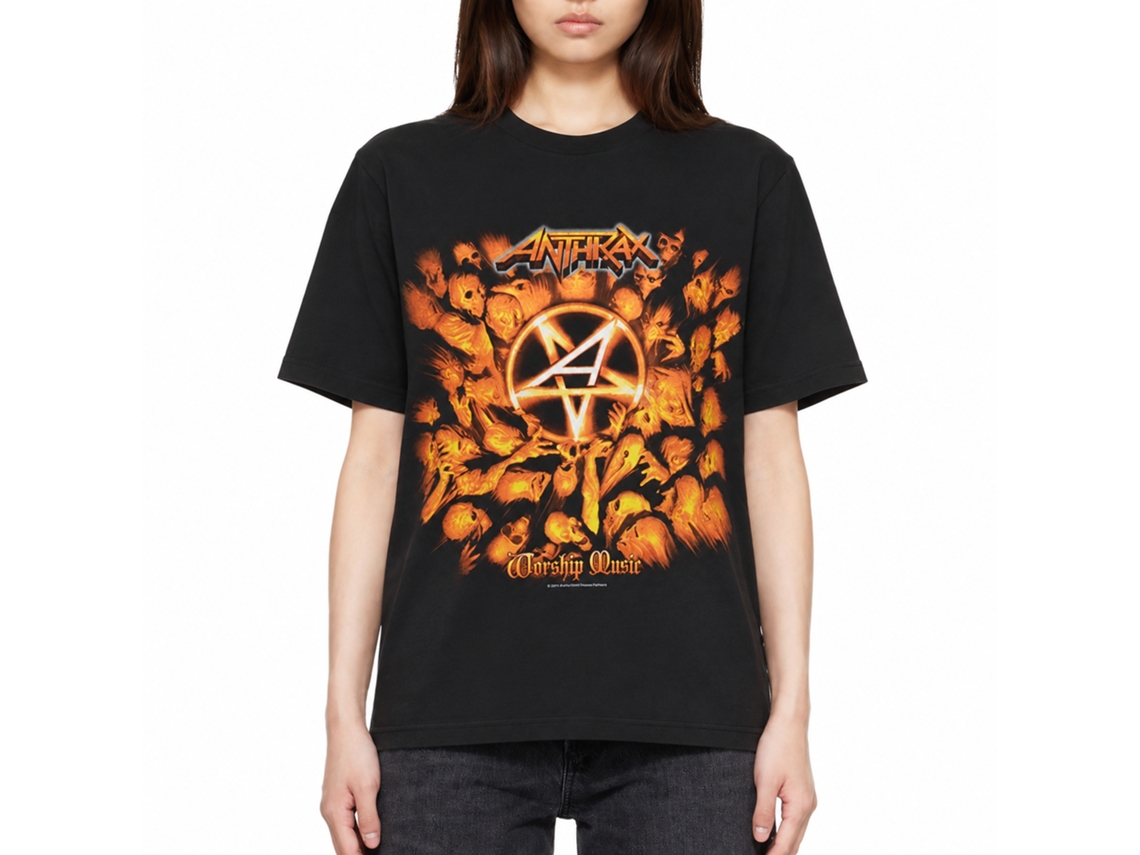 Anthrax Worship Music T-shirt Unisex Adults Size:xxl