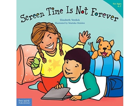Livro screen time is not forever de elizabeth verdick (inglês)