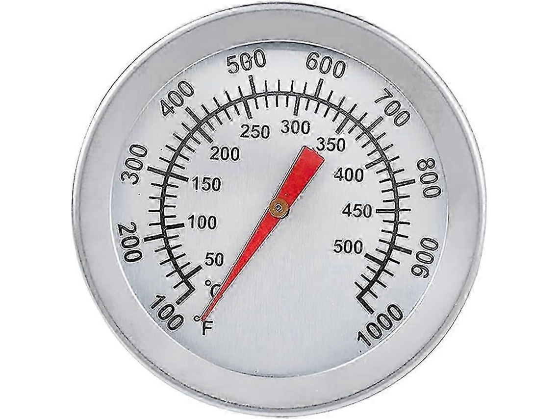 Termômetro de Grelha, Frequência Forno Aço Inoxidável Até 500c / 1000f Exibição Analógica GOKOCO