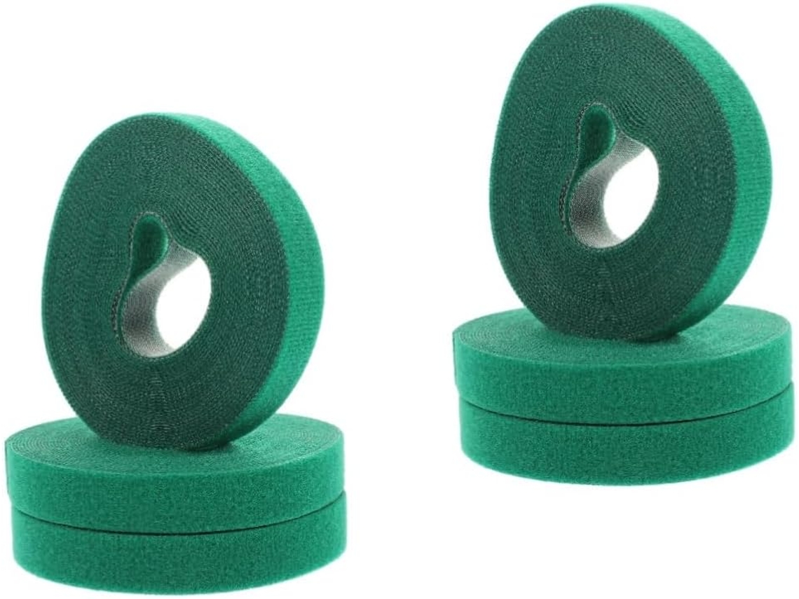 Conjunto De 6 Amarras De Nylon Reutilizáveis Para Plantas, Suportes Flexíveis Para