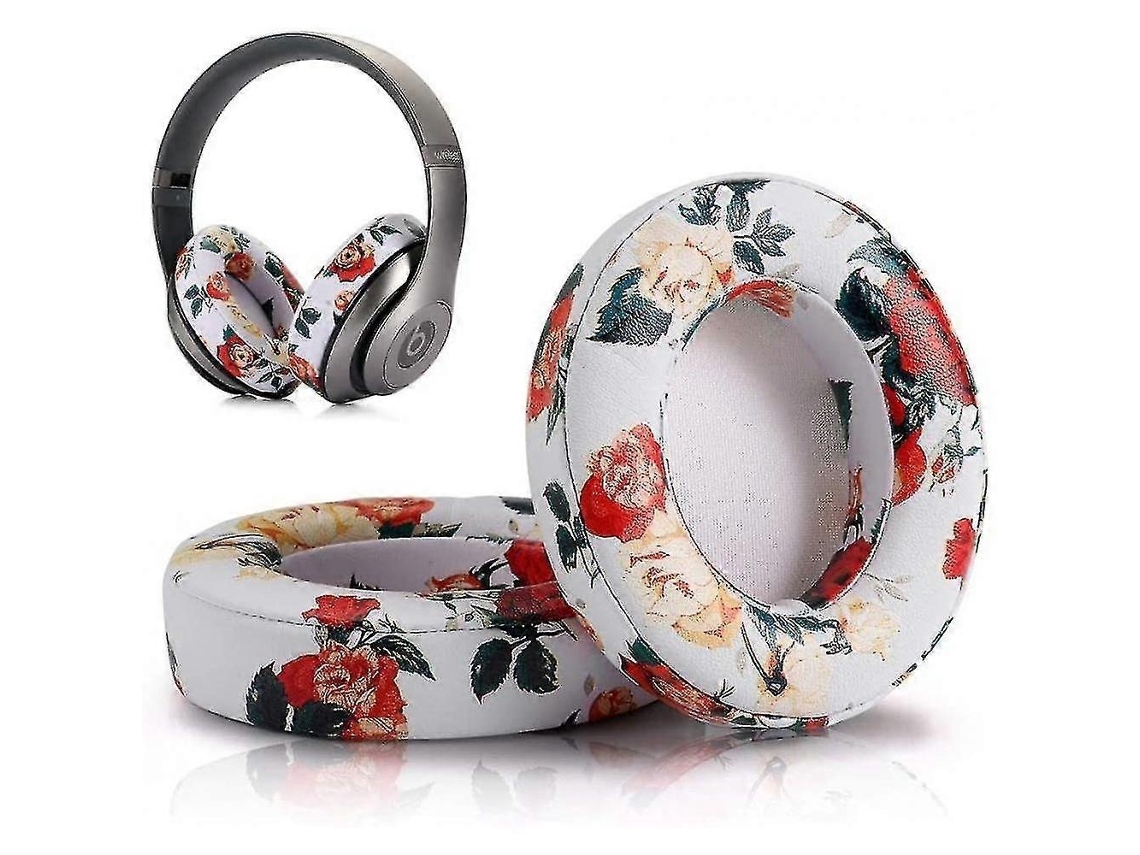 Lurelia Almofadas Auriculares Para Beats Studio 2 Em Espuma Viscoelástica E Couro