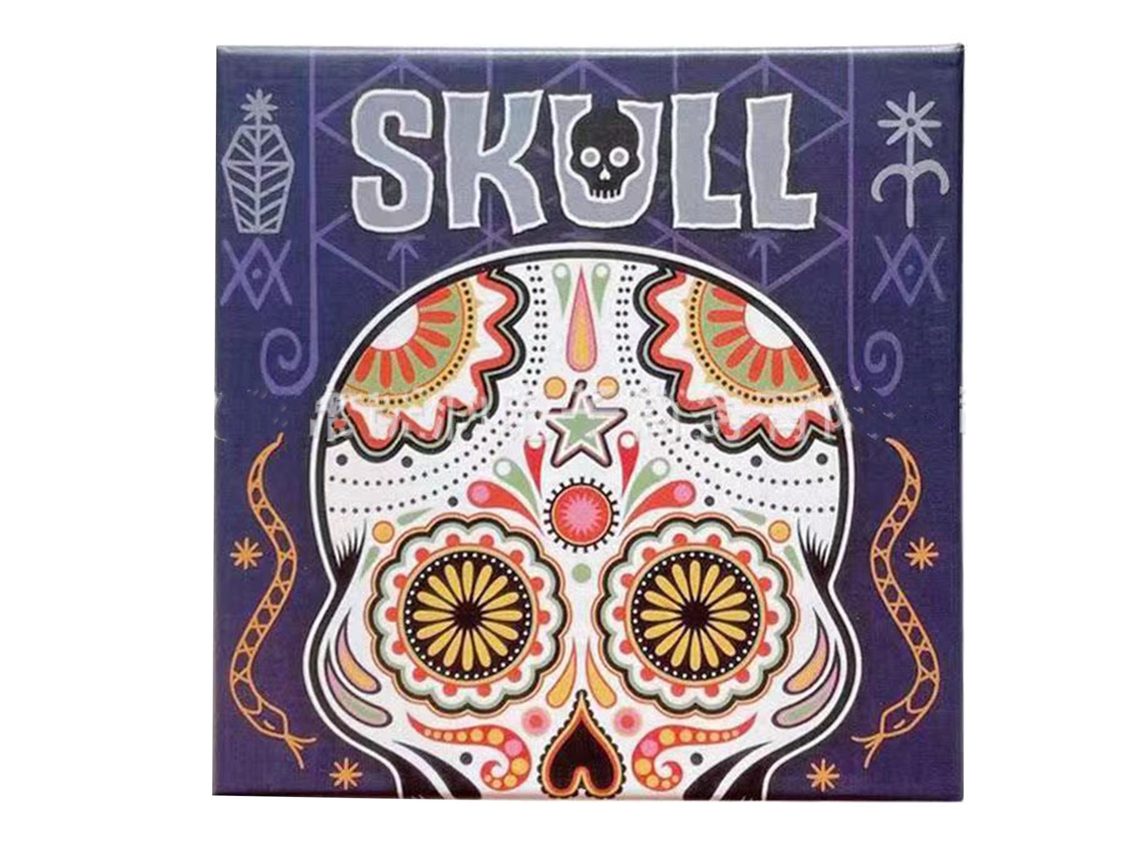 Mali jogo de Tabuleiro de Quebra cabeça Skull: Quebra cabeça Cerebral À Prova D'água para Família e Adolescentes