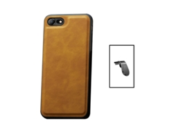 Capa para iPhone 7 GIFT4ME Pele Magnética Castanho