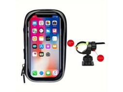 Suporte Para Telefone De Bicicleta À Prova D‘água - Girável A 360° - Bolsa De Manivela Com Tela Sensível Ao Toque - Bolsa De Bicicleta