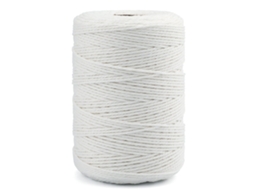 Cordel De Algodão Natural 2mm X 300m Para Artesanato,culinária,amarrar Carnes E Presentes - Fio Resistente Para Decoracao E Embalagem