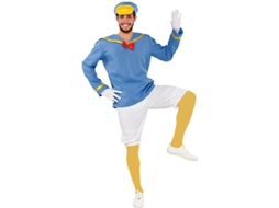 Fato de Homem DISFRAZZES Patinho Marinheiro (Tam: M/L)
