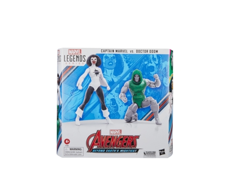 Figura de Ação AVENGERS Hasbro Marvel Legends Series Capitã Marvel X Doutor Destino (Idade Mínima: 4 anos)