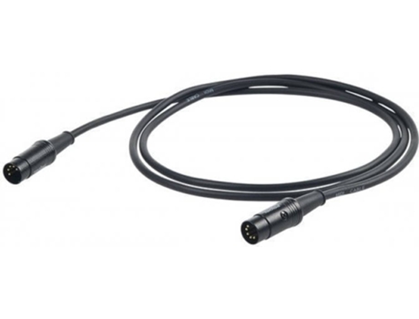 Cabo de Áudio PROEL (XLR - XLR - 3 m - Preto)