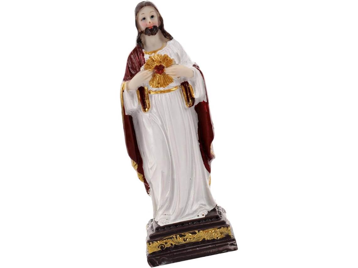Escultura De Resina Da Virgem Maria E Do Santo Pai, Estatueta Cristã Colecionável, Ornamento Religioso