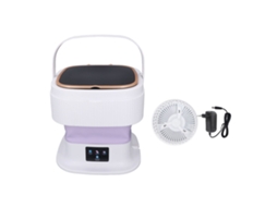 Máquina de Lavar Portátil Dobrável 11.5L 3 Modos Cronômetro para Roupa Bebê | S/MARCA