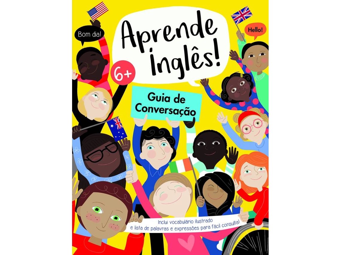 Livro Aprende Inglês! Guia de Conversação de Sam Hutchinson (Português)