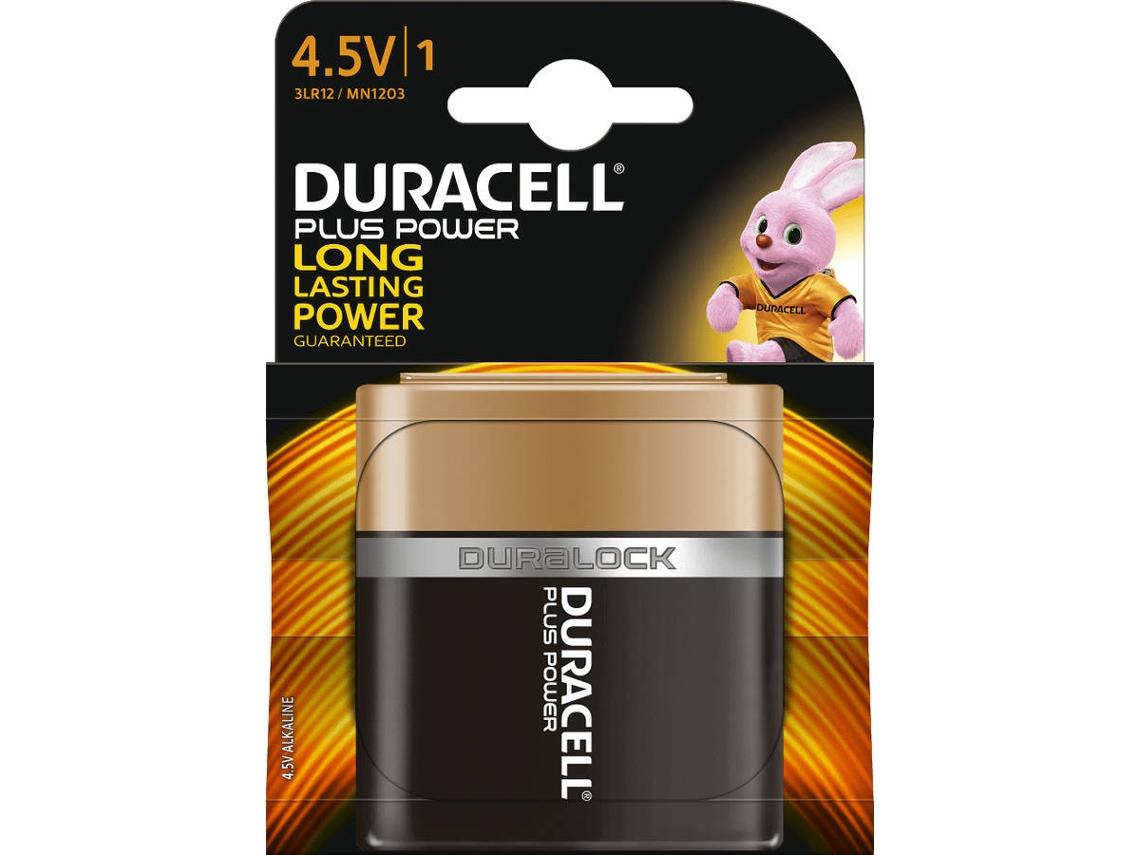 Pilha DURACELL 4.5V Plus Power