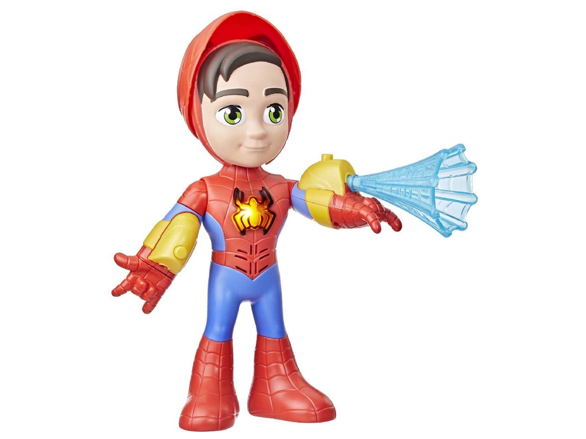 Spidey com Uniforme Eletrónico (Idade Mínima Recomendada: 3 Anos)