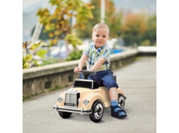 Trotinete Infantil Modelo Mercedes-benz 300 S, Bege