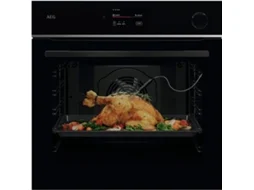 Forno Multifunções AEG TR7PB73FSB (71 L - AquaClean e Pirólitico -Preto) 