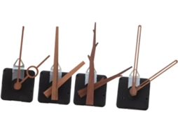 Conjunto De 4 Mecanismos Silenciosos Para Relógio De Parede, Substituição Em Plástico Para De Quarto Gokoco
