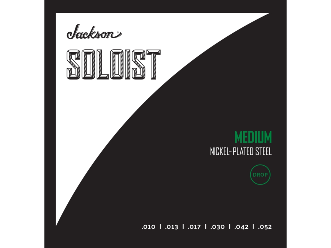 Cordas Jackson® Soloist Strings Drop Medium .010-.052