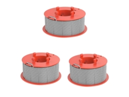 Carretel de Corte C8w 3pc F016800175 para Aparador de Grama Bosch Art 30 Art 23 Combitrim T5x