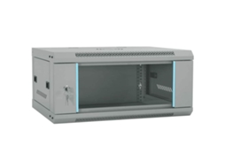 Vidaxl Armário De Rede Com Armazenamento Cinzeto 60 X 45 X 28 Cm Aço