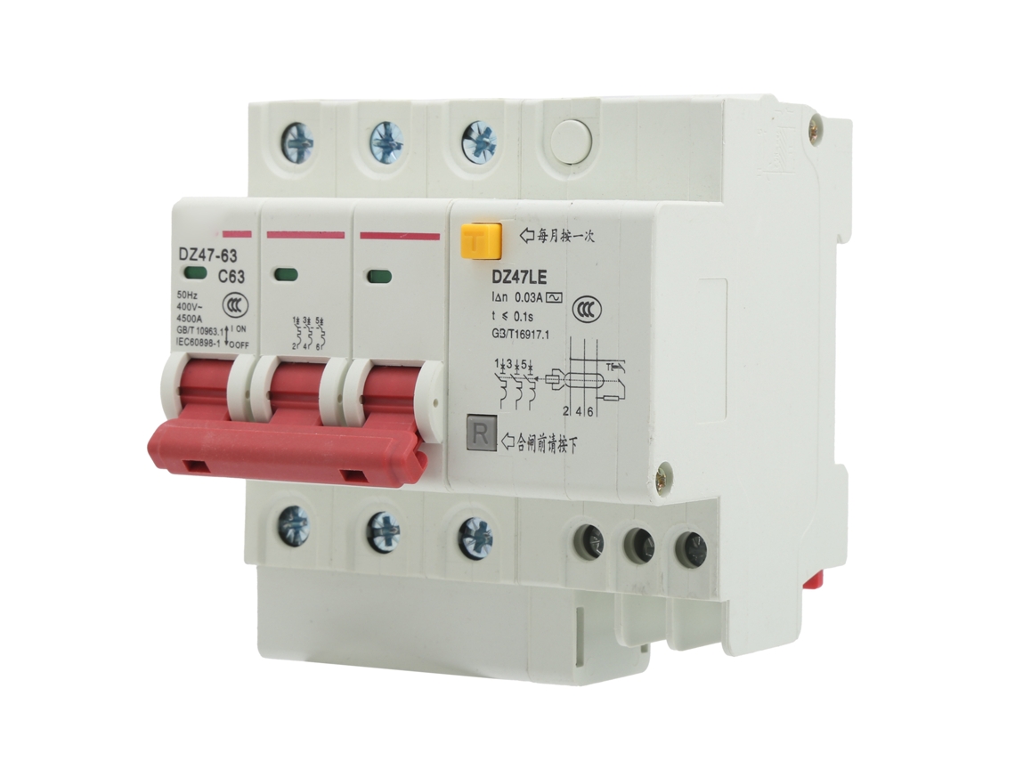 INTERRUPTOR DE CORRENTE RESIDUAL HKJ 1P 63A 30mA