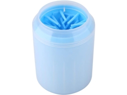 Copo para limpeza de patas de animais de estimação, escova portátil removível, copo de limpeza para cães e gatos.