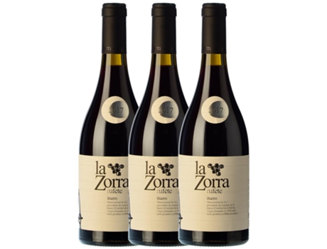 Vinho Vino LA ZORRA Vino La Zorra Ituero Rufete Vino De Calidad Sierra De Salamanca Crianza (0.75 L - 3 unidades)