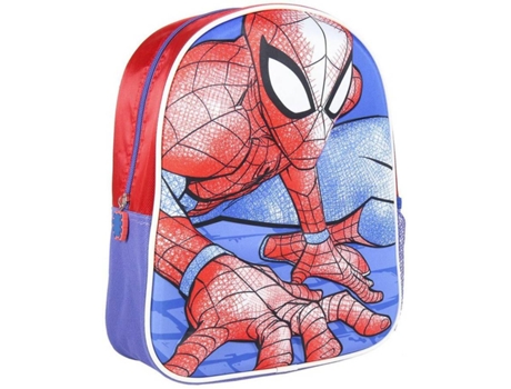 Mochila Infantil 3D Spiderman Vermelho