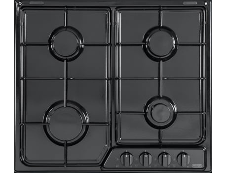 Placa de Gás DE LONGHI YNF 46 ASV (58 cm - Preto)