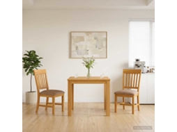 Vidaxl Conjunto De Sala De Jantar 3 Unid. Cinzento