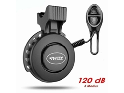Campainha Elétrica para Bicicleta 120 Db Alarme Antifurto AQUAFORGE