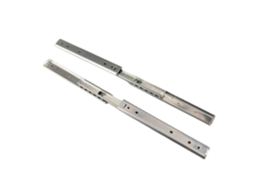 Corrediça De Gaveta Ftvogue 200mm, 3 Dobras, Extensão Total, Camada Dupla, Rolamento De Esferas, Aço Laminado A Frio