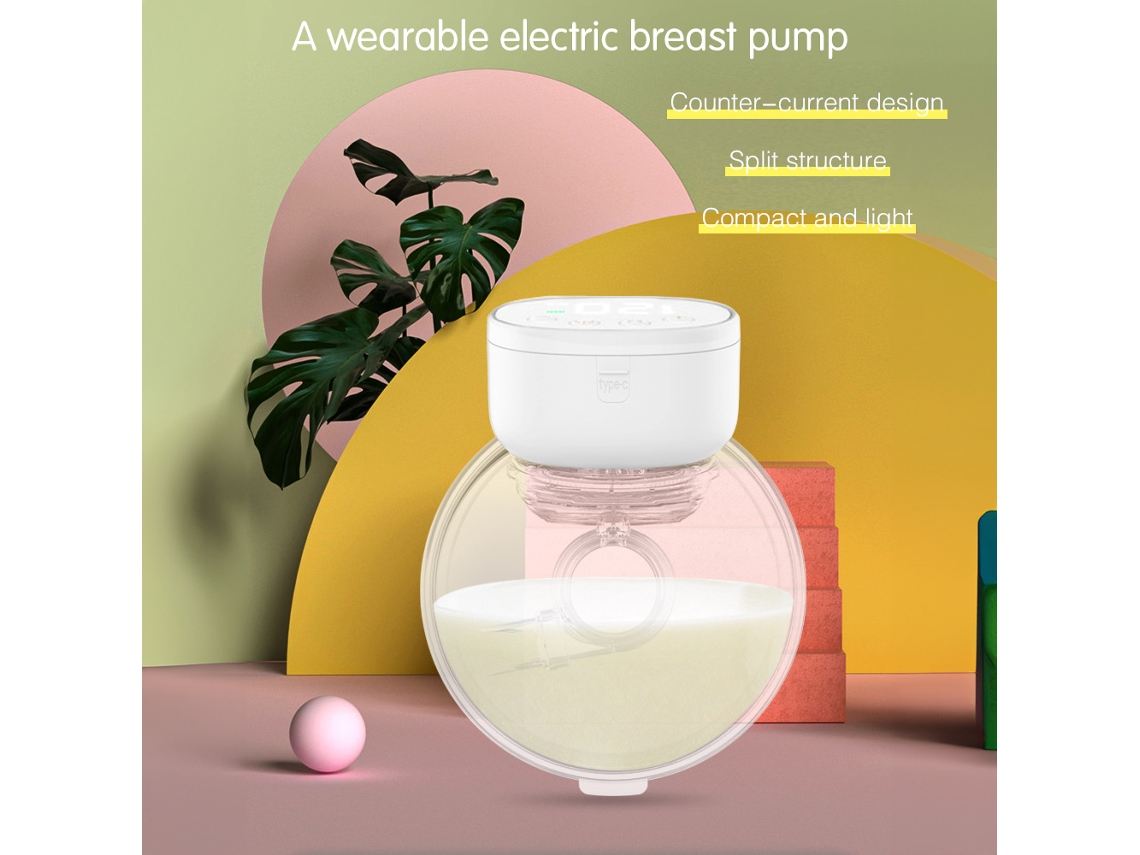 Primerox bomba de Leite Elétrica Portátil My 376 Silenciosa 3 Modos 9 Níveis 180ml