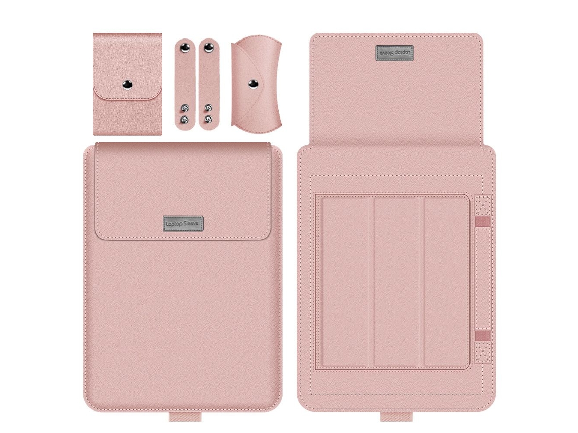 Bolsa De Armazenamento Para Laptop De 11, 13, 15 E 17 Polegadas, Ouro Rosa Slowmoose