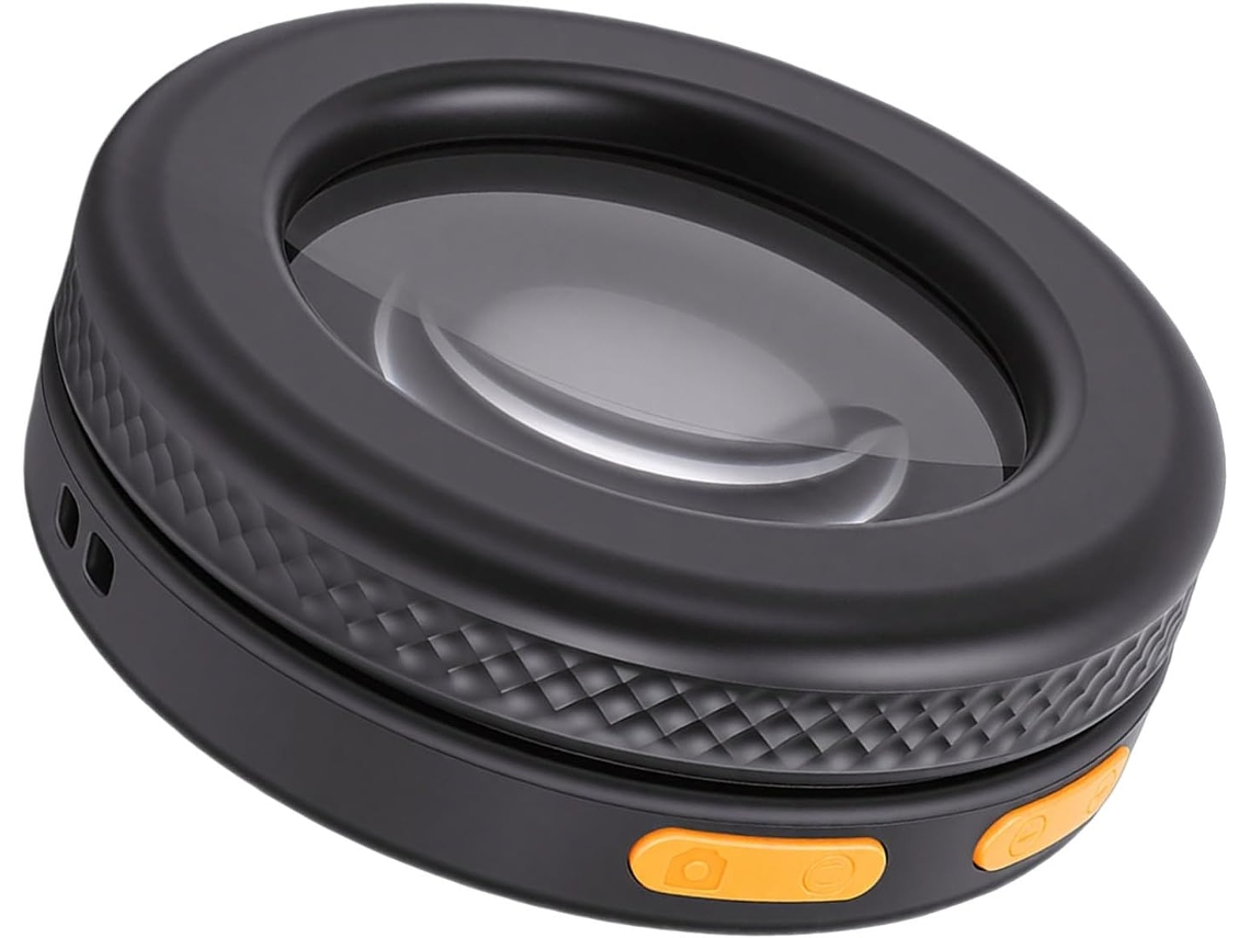Microscópio Digital Para Adultos E Crianças, Tela De 2 Polegadas, Mini Portátil Com Ampliação De 500x.