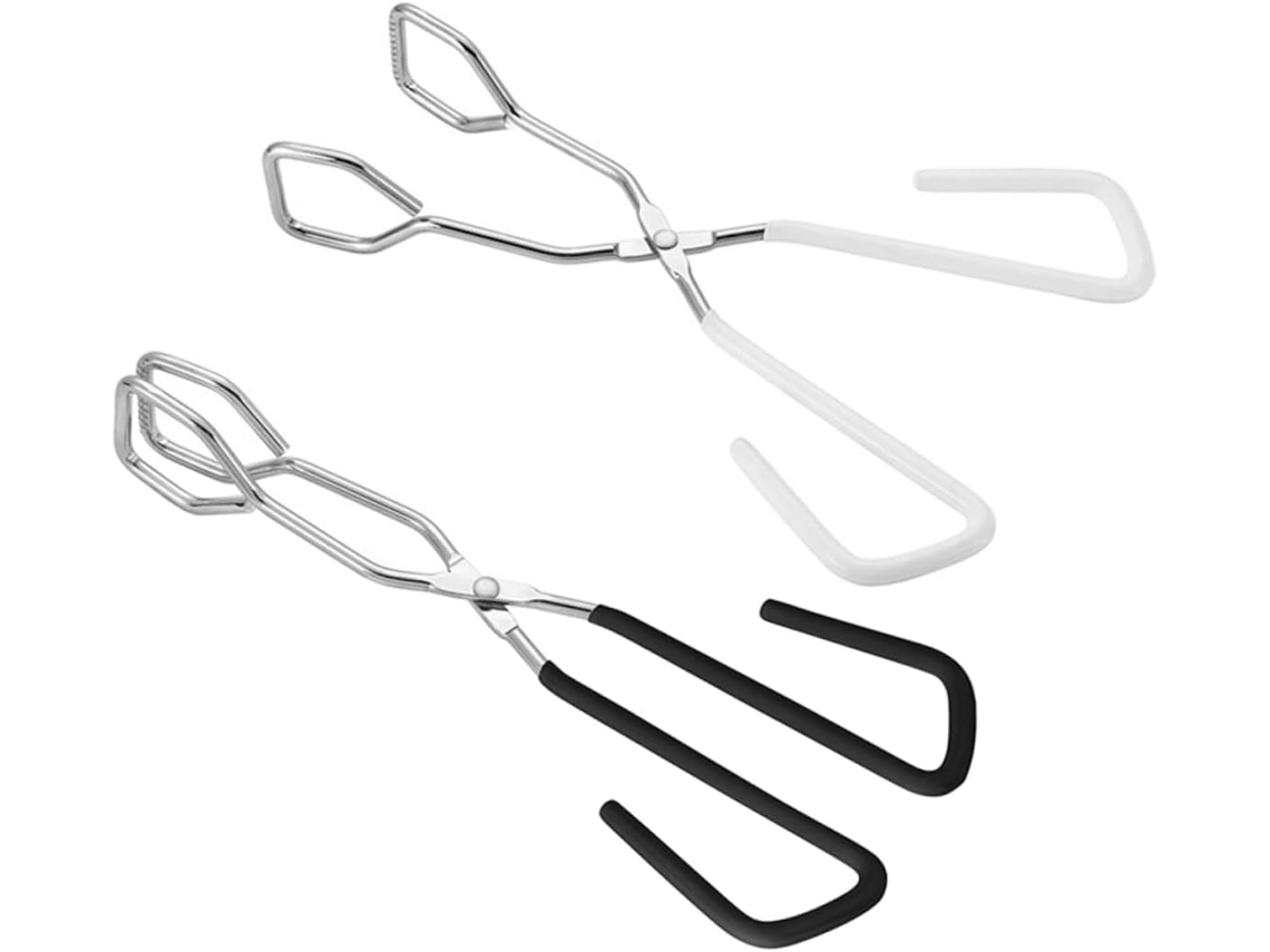 Pinça Para Pão Anti Escaldante Alipis 2 Peças, Ideal Para Churrasco, Refeições E Festas