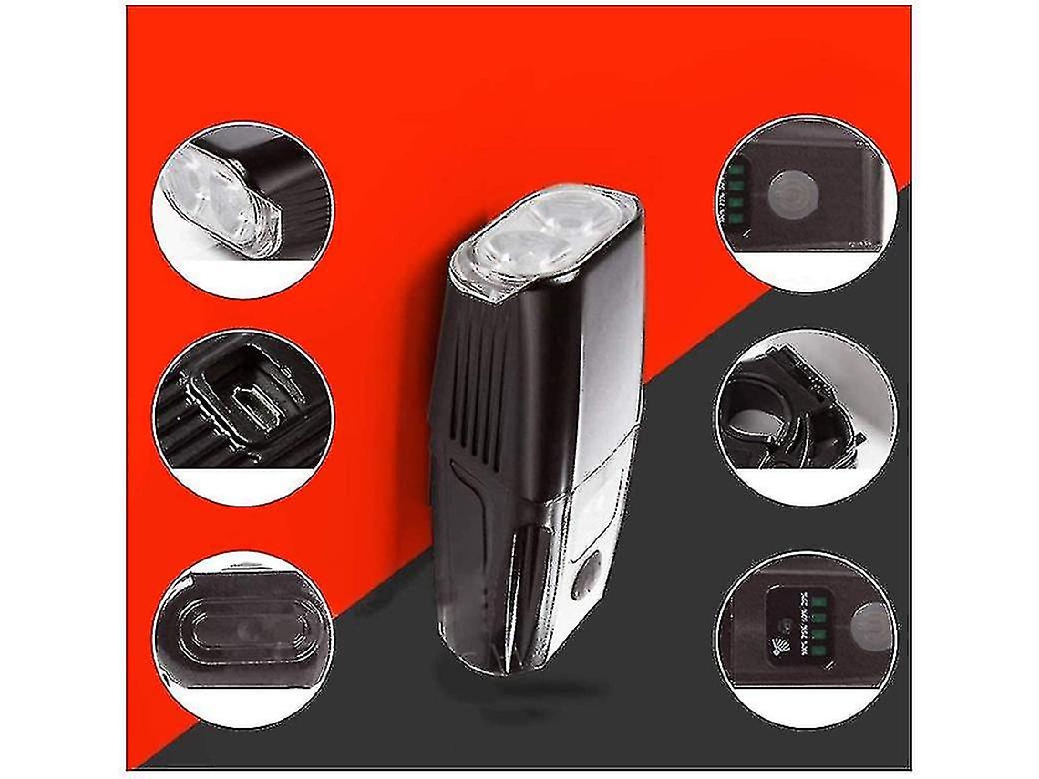 Conjunto de Luz de Bicicleta VEANXIN Preto