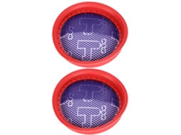 2pcs Filtro De Substituição Para Aspirador De Pó Dibea D18 D008pro Suprimentos Domésticos Portáteis