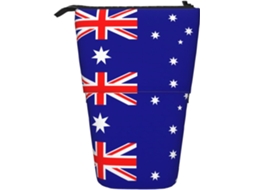 Case Trousse Crayons Télescopique Australian Flag Fournitures Porte-stylo Légère Peil Télescopique
