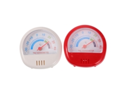 Conjunto De 4 Termômetros Para Geladeira Alipis, Medidores De Temperatura Plástico Para Uso Interno E Externo, Fáceis De