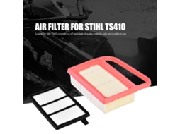 Conjunto De Filtro De Ar Substituição Para Serra Stihl Ts410 Com Qualidade Laxiscreed