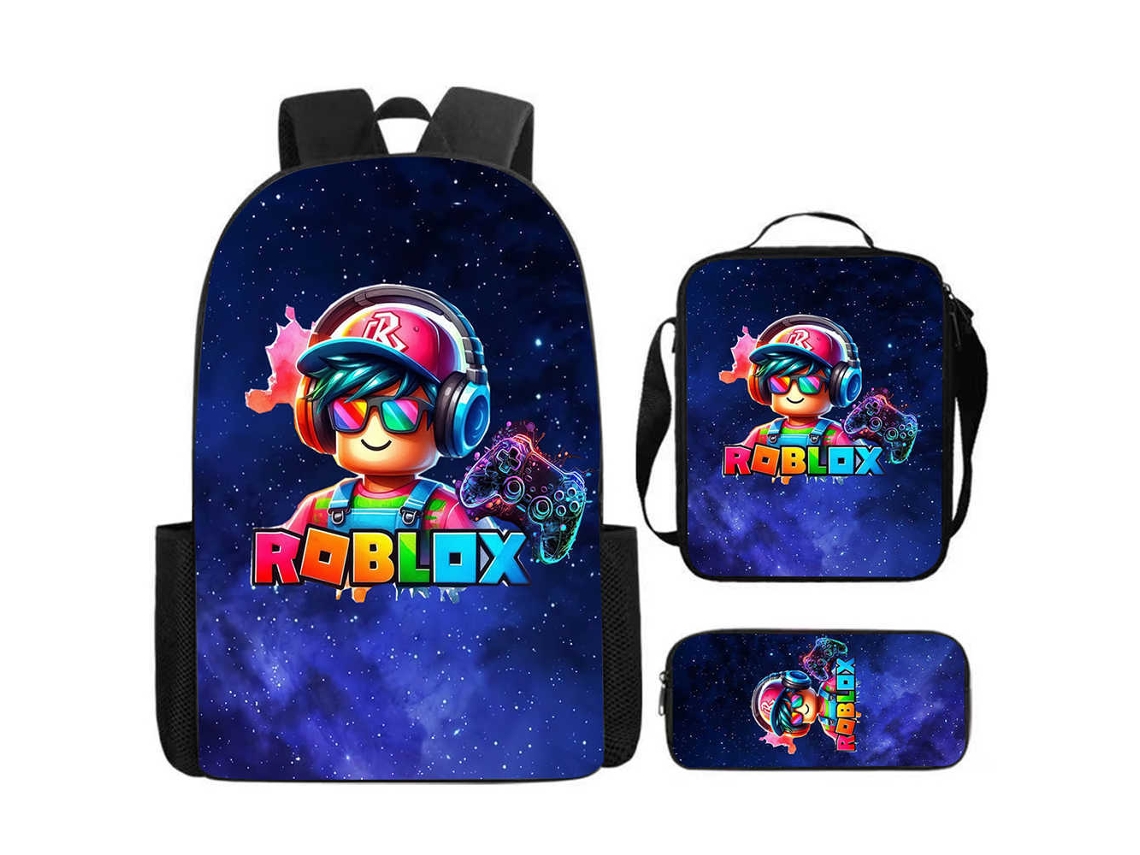 Mochila De Três Peças Da Roblox, Estilo 29