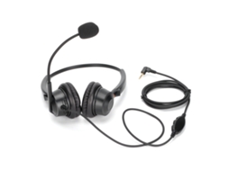 Fone De Ouvido Para Negócios 2.5mm Com Microfone Anti-ruído E Controle De Volume Handsfree
