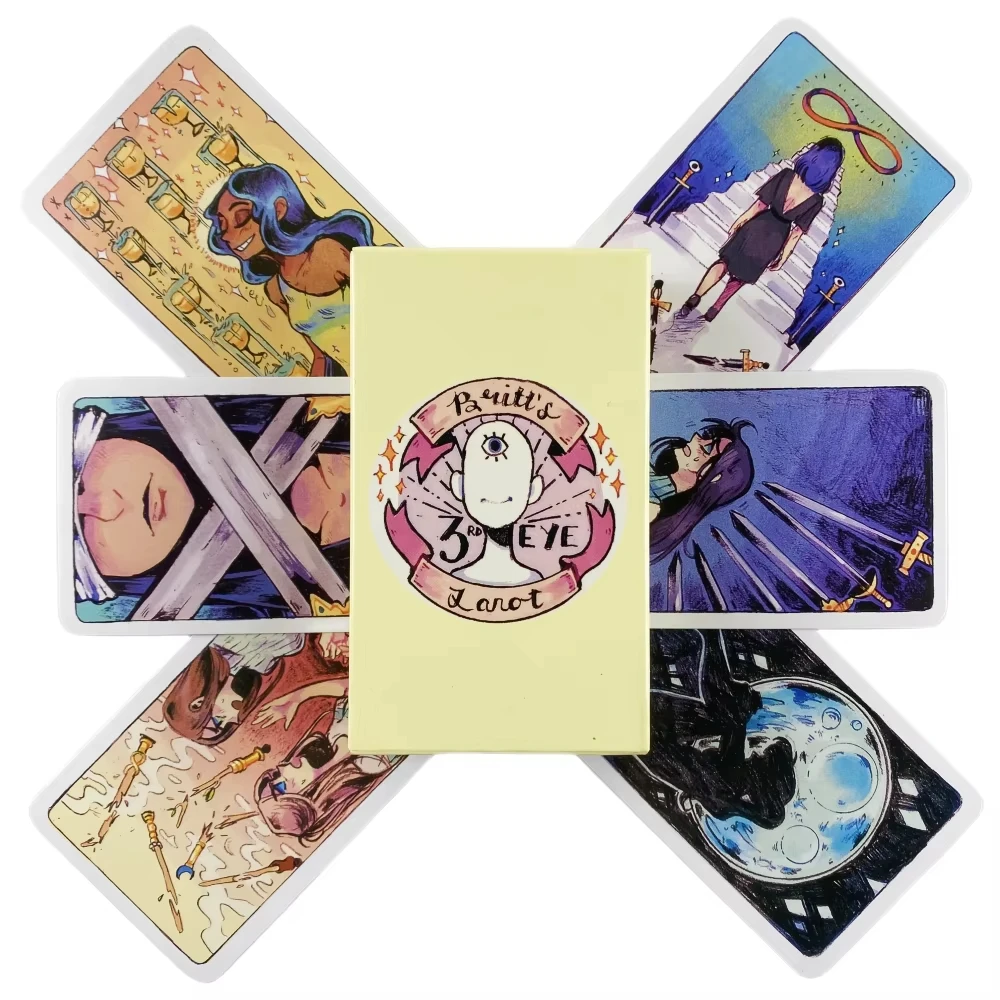 As Cartas De Tarô Oráculo Terceiro Olho De Britt São Perfeitas Para Um Jogo De Tabuleiro Em Encontros Com Amigos.