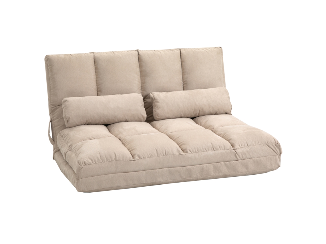 Poltrona CHEZMOI em Bouclé, Metal Preto, Branco