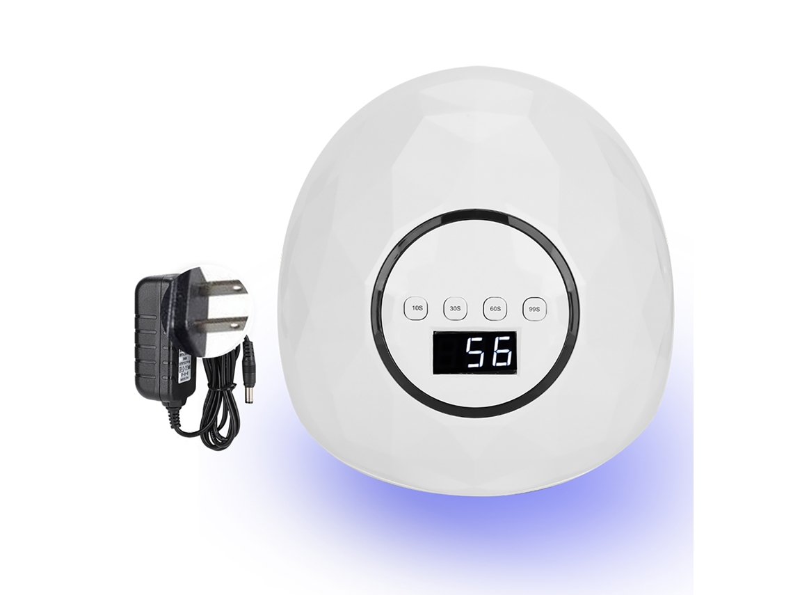 Lâmpada Secadora Led Uv Profissional 86w Para Esmalte De Unhas Gel Máquina De Cura Inteligente