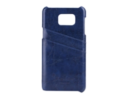 Capa de Couro LAXISCREED Samsung Note5 Azul