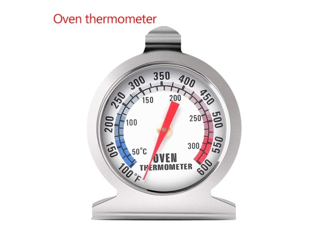 Termômetro De Forno/freezer Alta Precisão, Medidor Temperatura Para Churrasqueira, Fogão Seguro Em Aço Inoxidável. Aquaforge