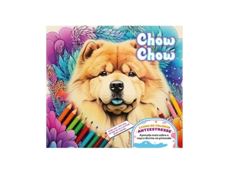 Livro Chow Chow - Livro De Colorir Antiestresse de Digpress (Português)