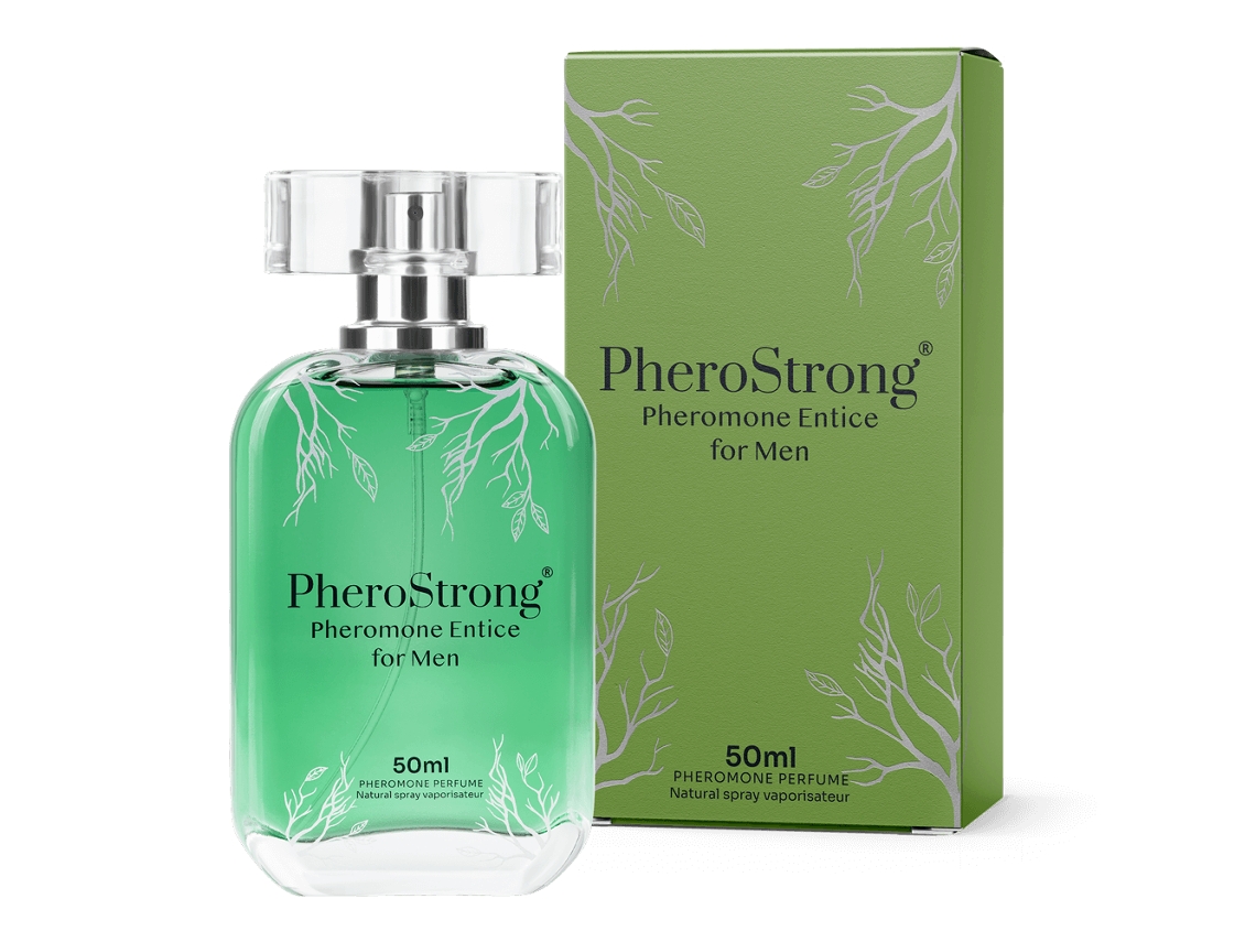 Perfume PHEROSTRONG Pheromone Entice For Men com feromonas para homens para excitar as mulheres
